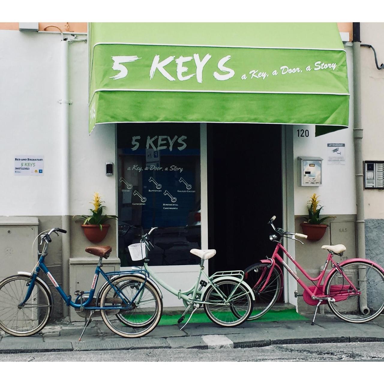 5 Keys Bed and Breakfast Pisa Eksteriør billede